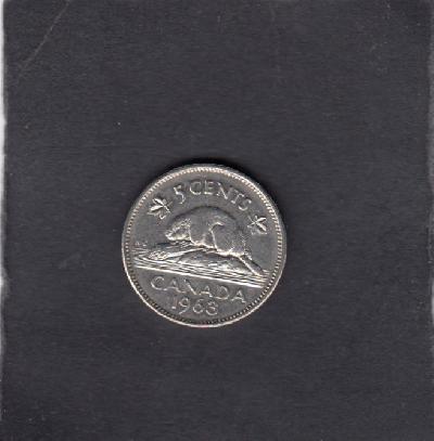 Beschrijving: 5 Cent  BEAVER  